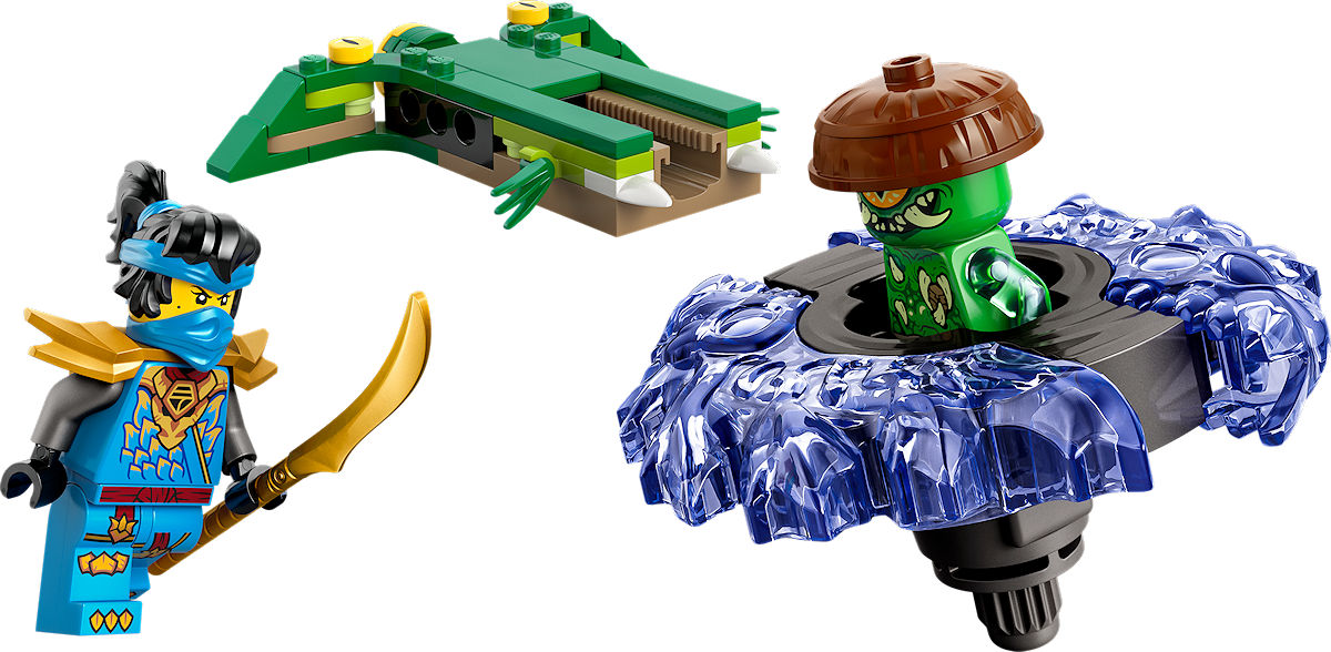 LEGO Ninjago Nya vs. mutatiemonster in spinner