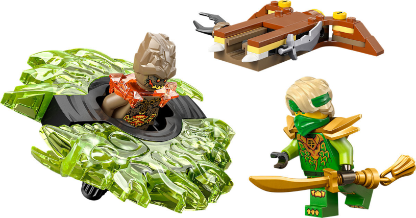 LEGO Ninjago Lloyd vs. aardemonster in spinner