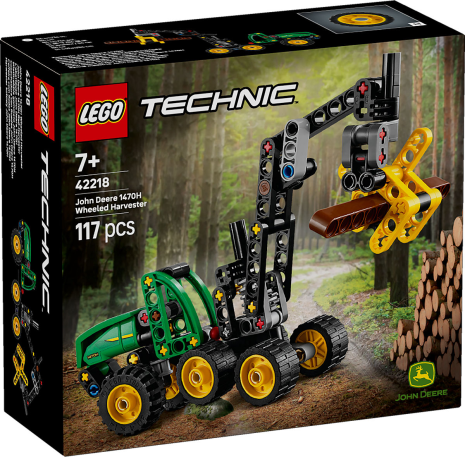 LEGO Technic John Deere 1470H houtoogstmachine