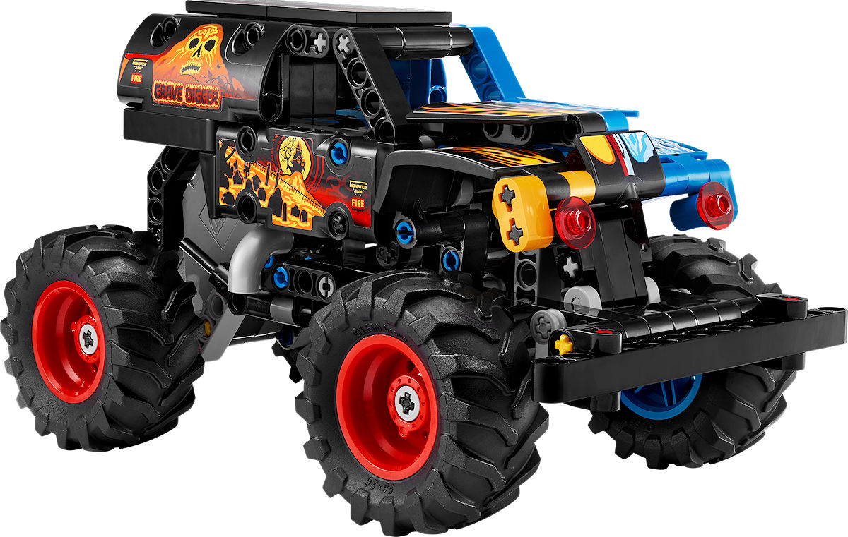 LEGO Technic Monster Jam Grave Digger vuur en ijs