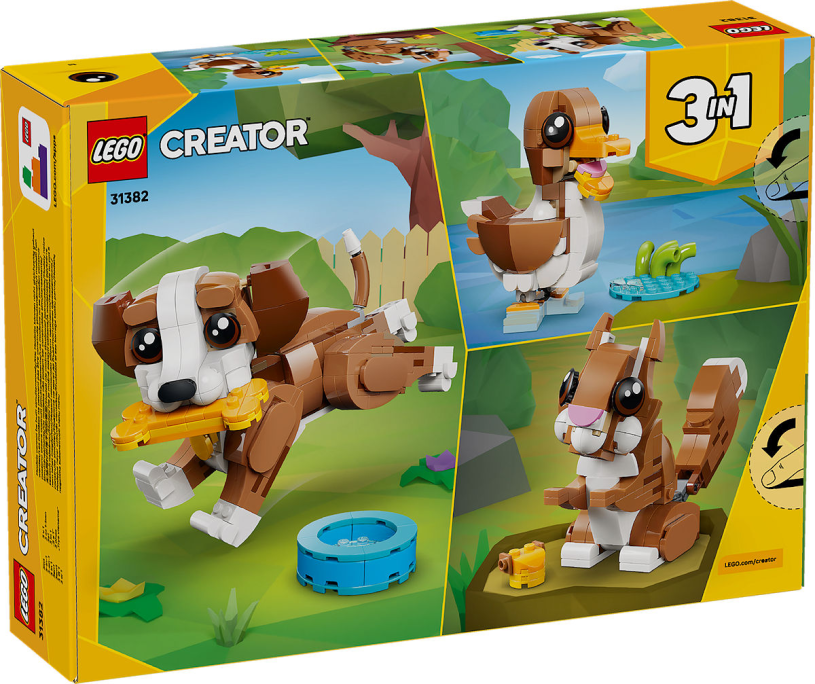 LEGO CREATOR Schattige dieren: speelse puppy