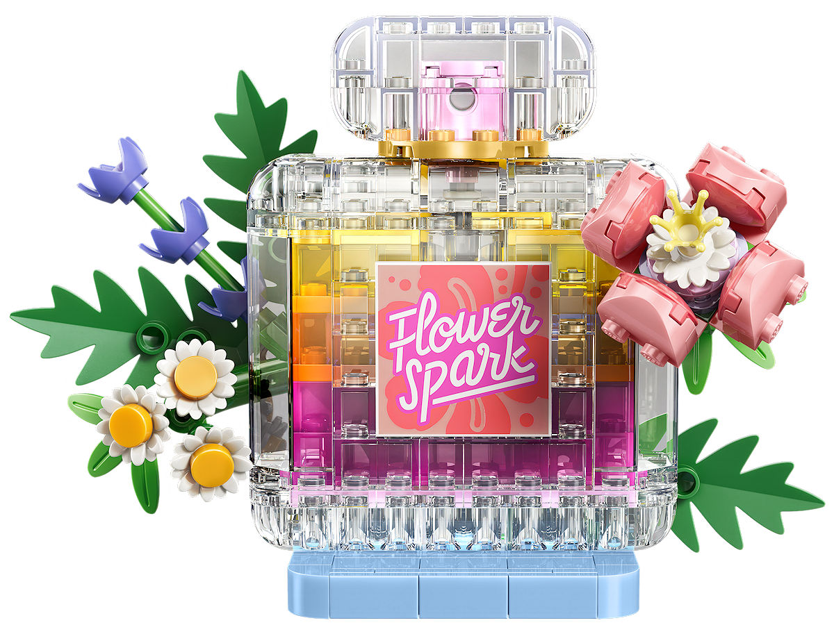 LEGO CREATOR Parfumfles met bloemen