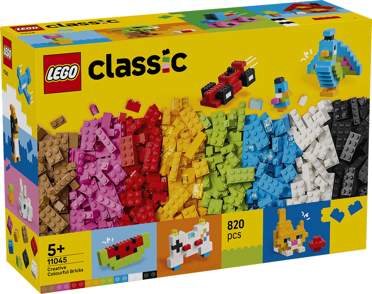 LEGO Classic Kleurrijke creatieve stenen