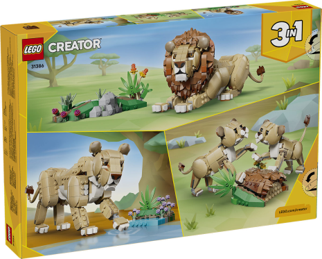 LEGO CREATOR Wilde dieren: majestueuze leeuw