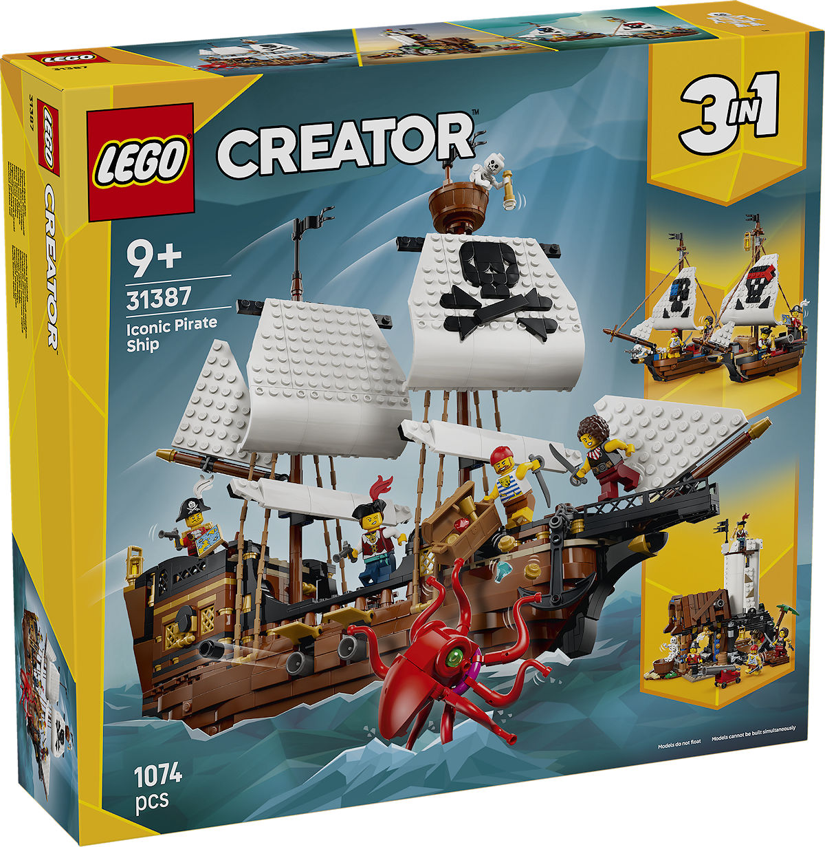 LEGO CREATOR Klassiek piratenschip