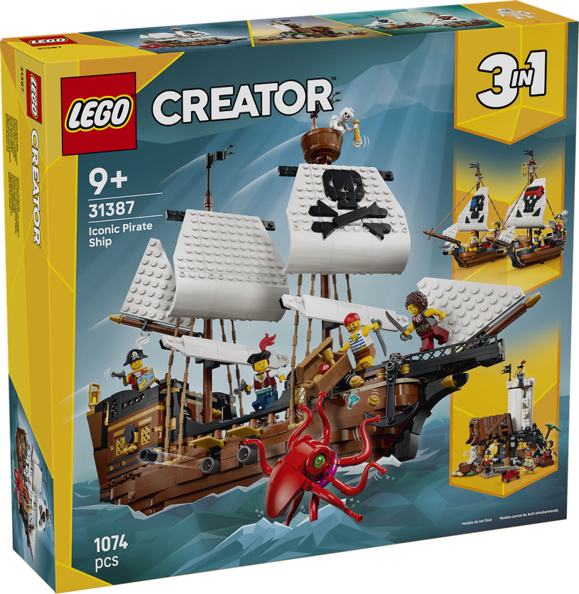LEGO CREATOR Klassiek piratenschip