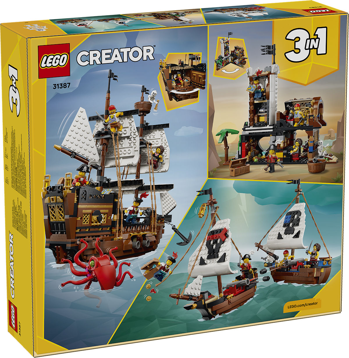 LEGO CREATOR Klassiek piratenschip