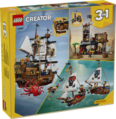 LEGO CREATOR Klassiek piratenschip