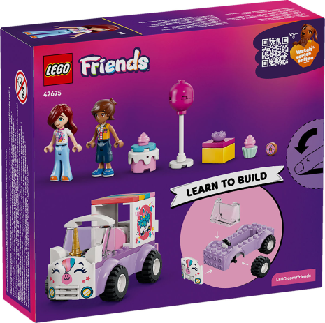 LEGO Friends Eenhoorn taartenbezorgauto