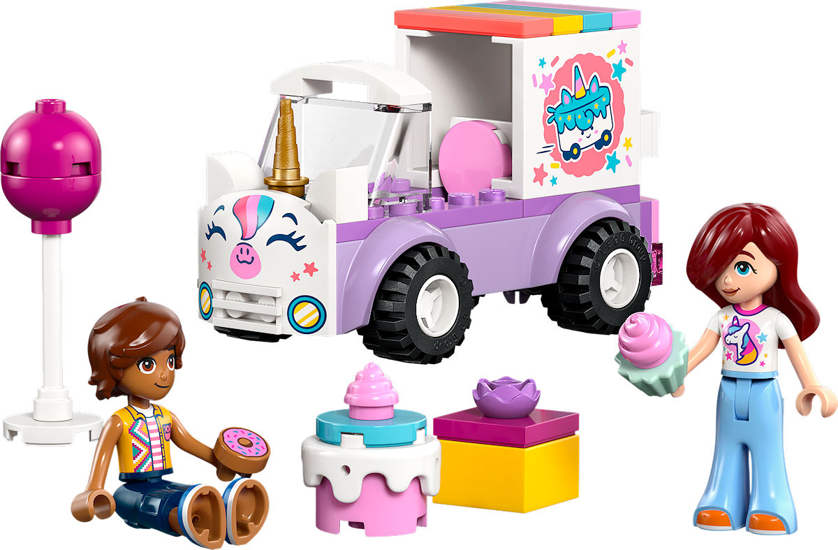 LEGO Friends Eenhoorn taartenbezorgauto