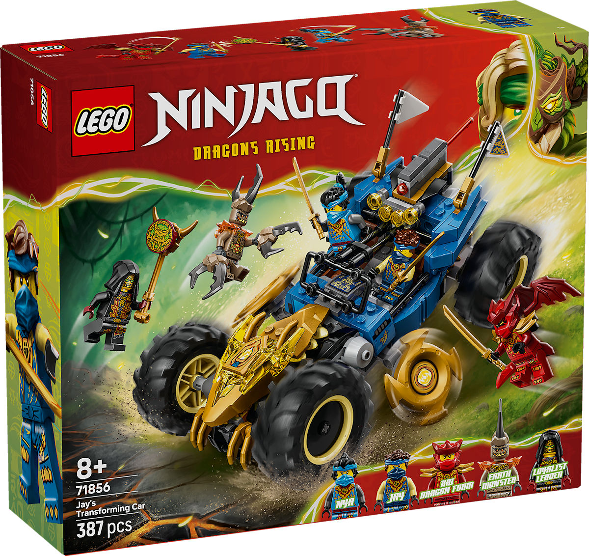 LEGO Ninjago Jay's transformerende auto