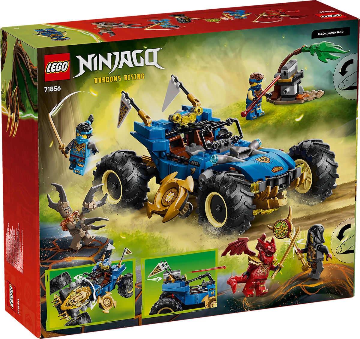LEGO Ninjago Jay's transformerende auto