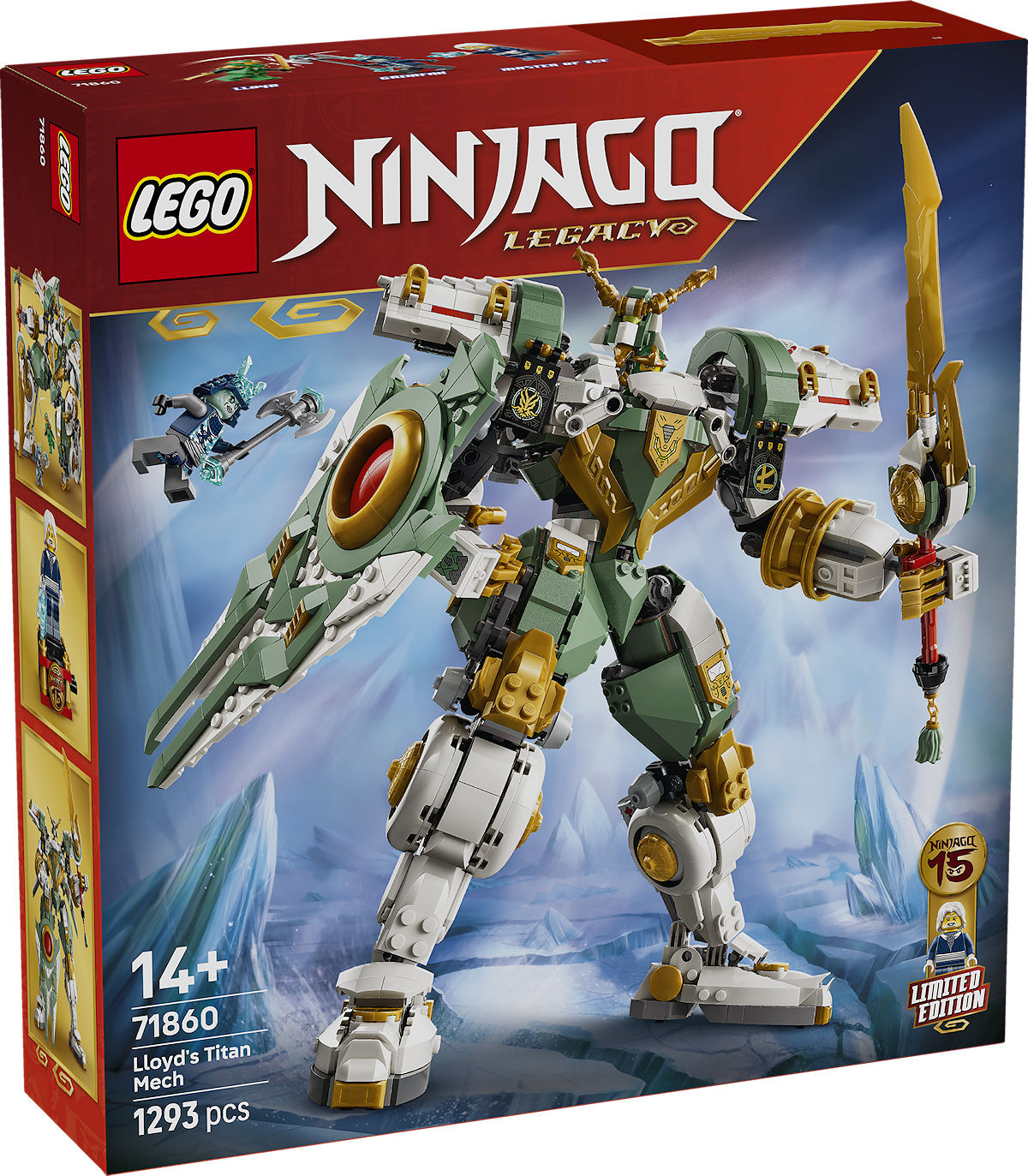 LEGO Ninjago 15-jarig jubileum: Lloyds reusachtige mecha