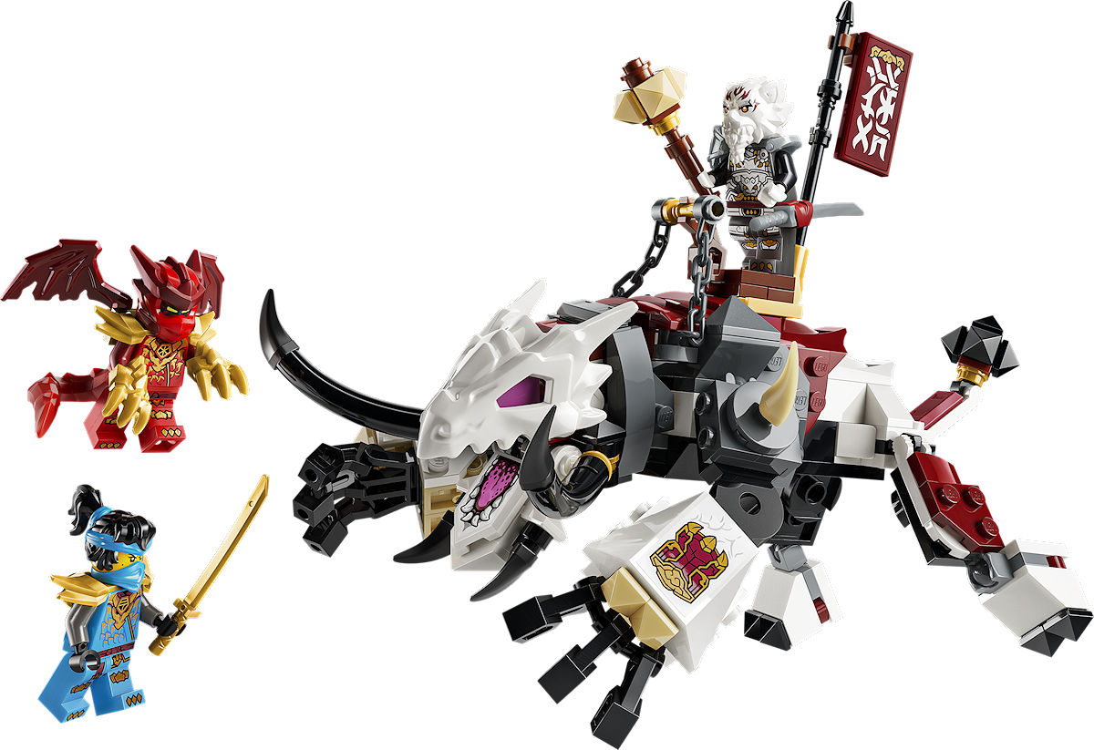 LEGO Ninjago Zilvar en Grimtak het Drakenbeest