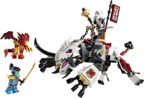 LEGO Ninjago Zilvar en Grimtak het Drakenbeest