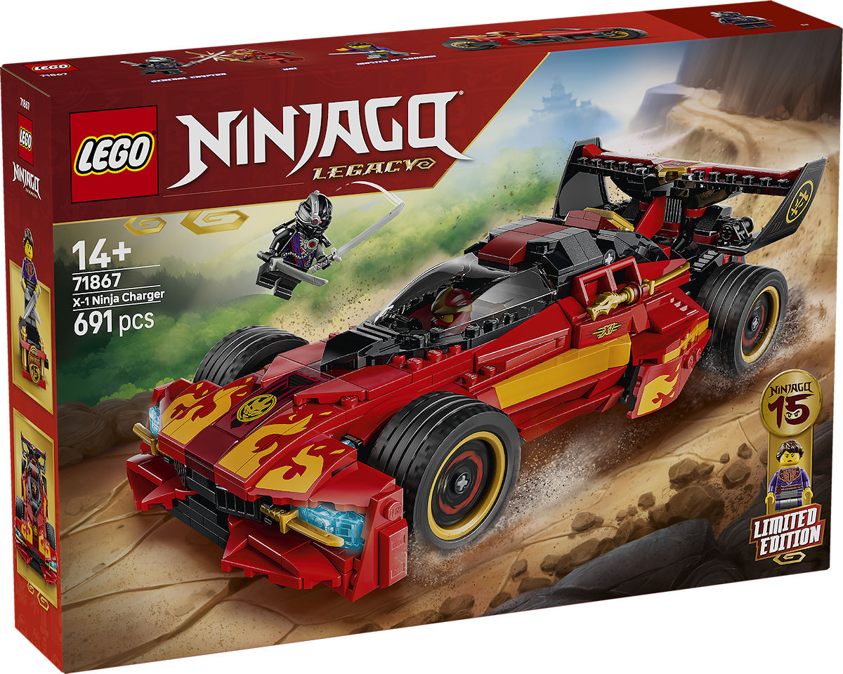LEGO Ninjago 15-jarig jubileum: X-1 Ninja Charger