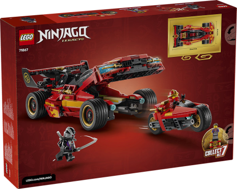 LEGO Ninjago 15-jarig jubileum: X-1 Ninja Charger