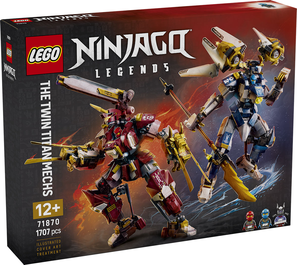 LEGO Ninjago De Twee Torenhoge Mecha