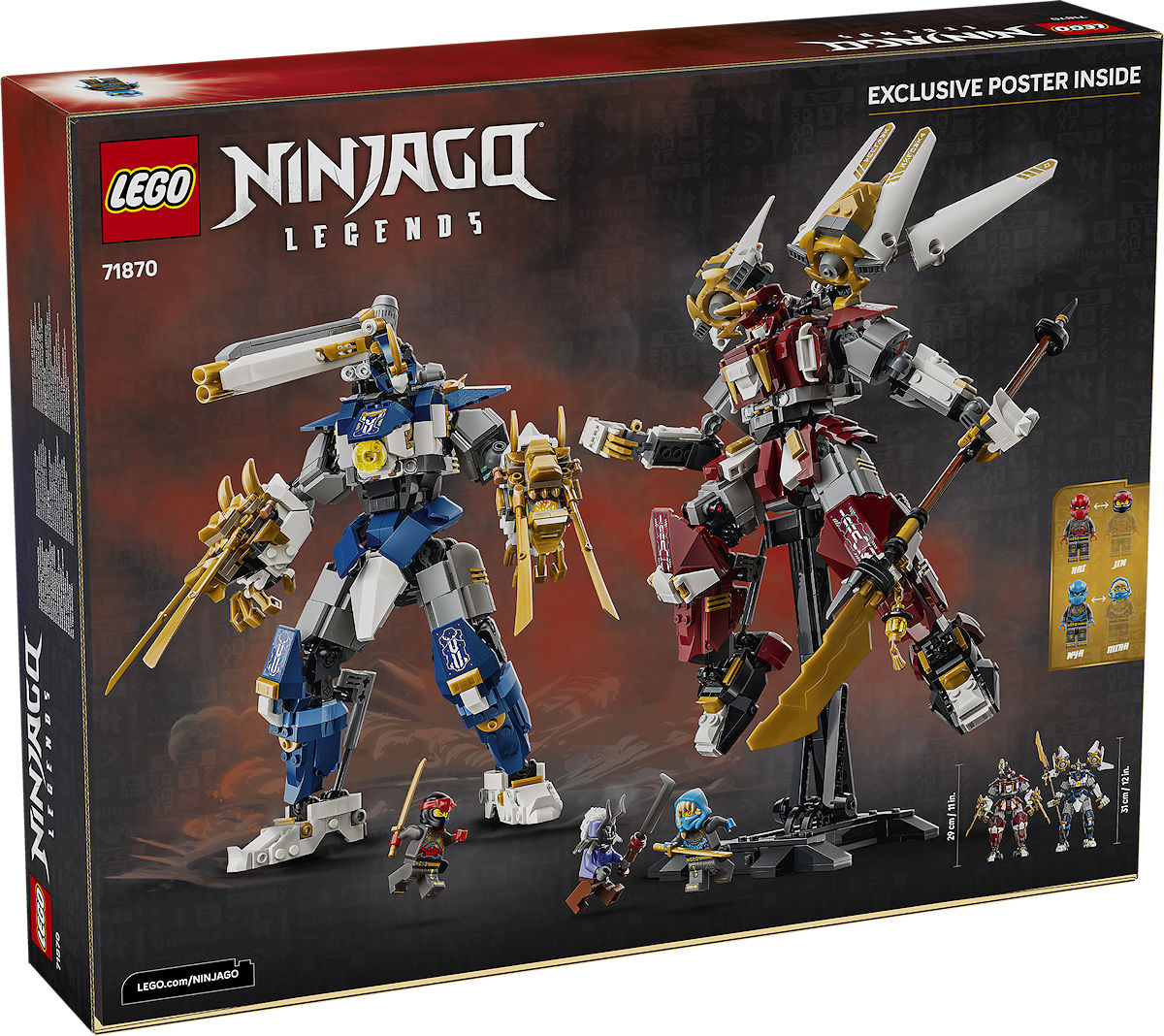 LEGO Ninjago De Twee Torenhoge Mecha