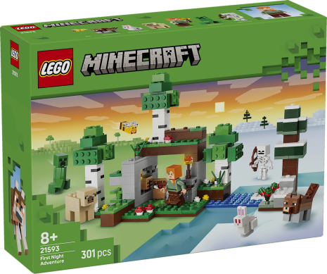 LEGO Minecraft Eerste nacht-avontuur