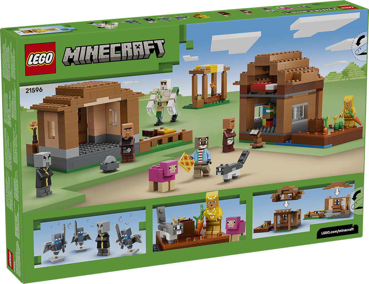 LEGO Minecraft Oproeper dorpsaanval