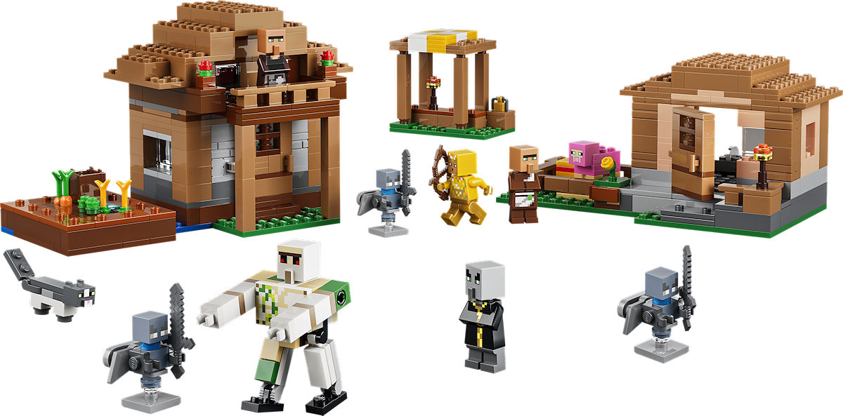 LEGO Minecraft Oproeper dorpsaanval