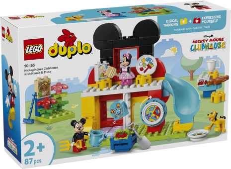 DUPLO Disney Mickey Mouse clubhuis met Minnie en Pluto