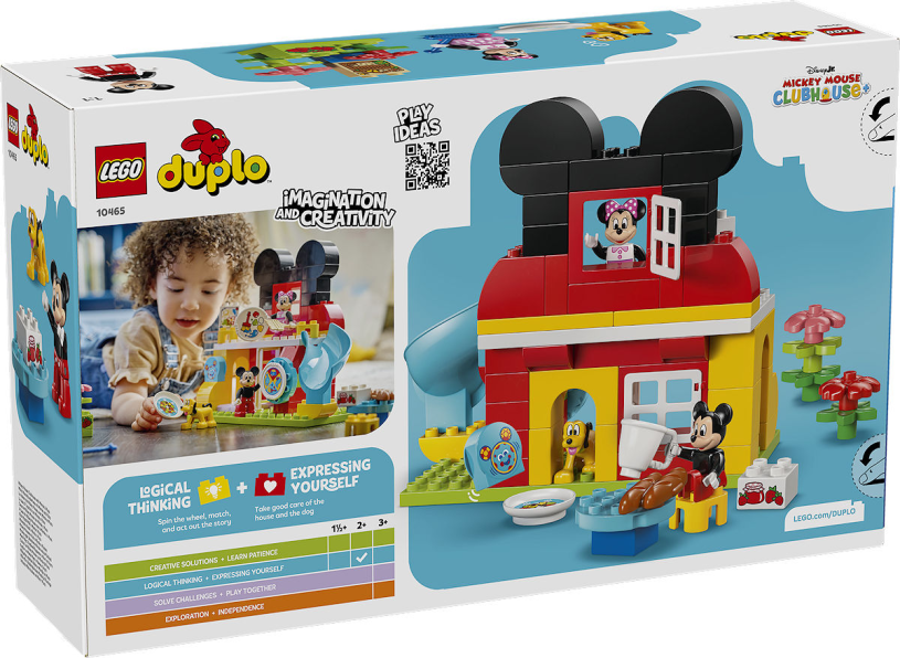 DUPLO Disney Mickey Mouse clubhuis met Minnie en Pluto