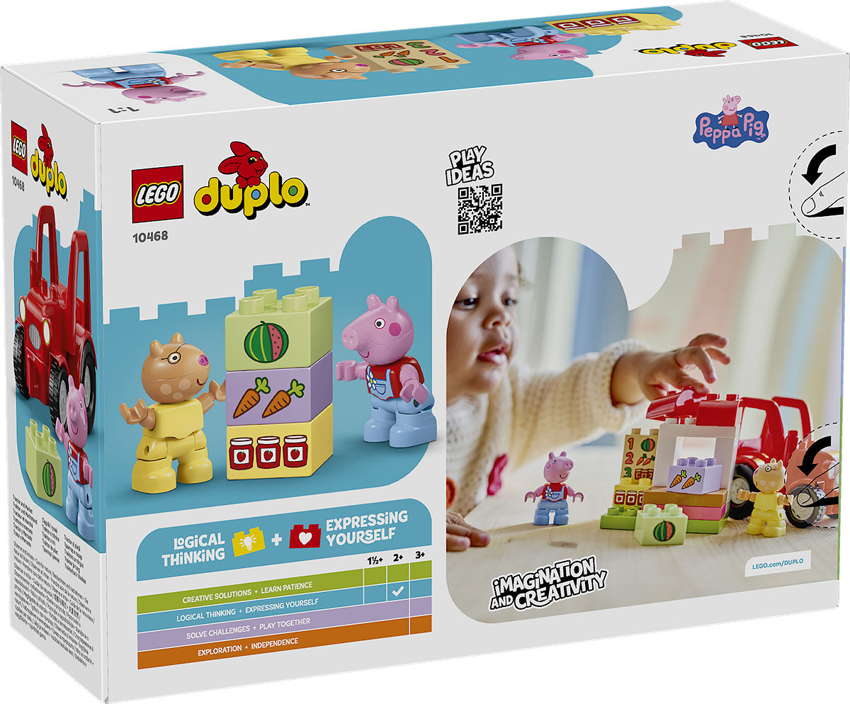 DUPLO Peppa Pig Tractor en marktkraam
