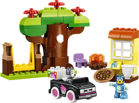 DUPLO Bluey Pizzameisjes met Muffin en Bluey