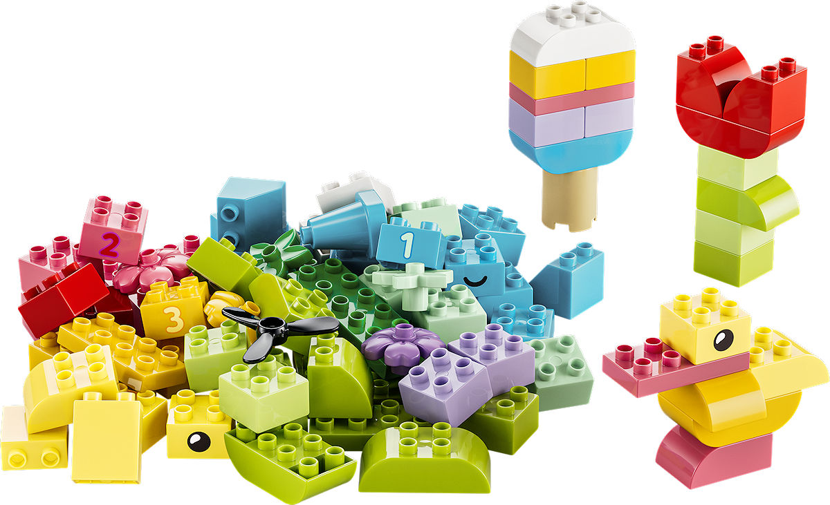 DUPLO Kleurrijke creatieve doos
