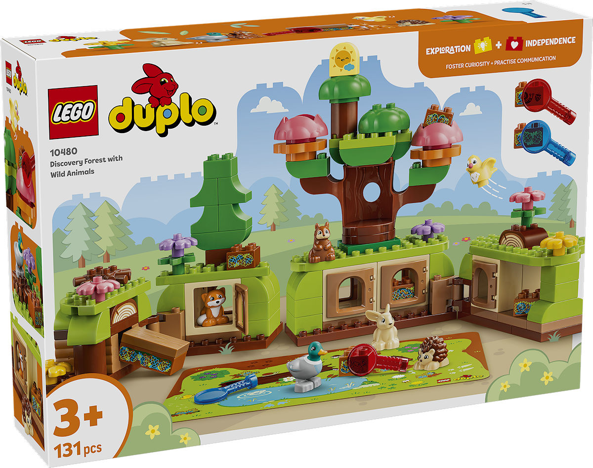 DUPLO Stad Ontdekkingsbos met wilde dieren