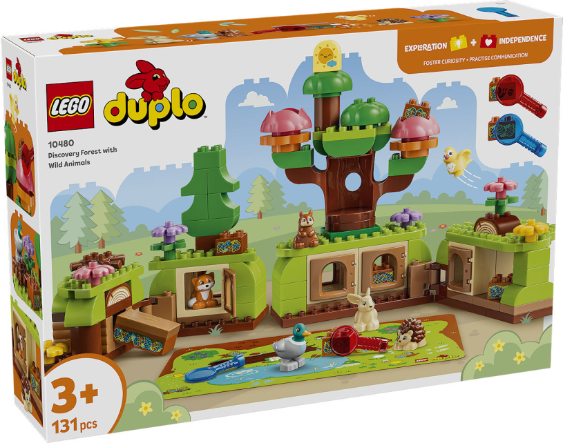 DUPLO Stad Ontdekkingsbos met wilde dieren