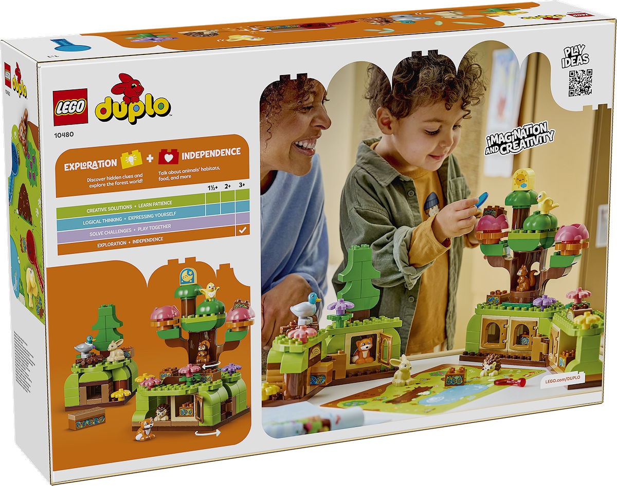 DUPLO Stad Ontdekkingsbos met wilde dieren