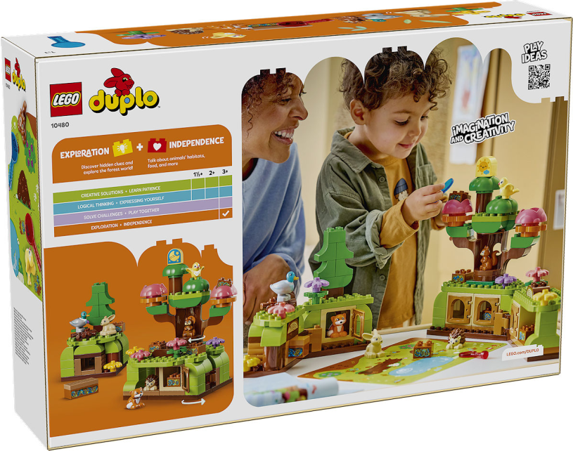 DUPLO Stad Ontdekkingsbos met wilde dieren