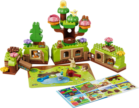 DUPLO Stad Ontdekkingsbos met wilde dieren