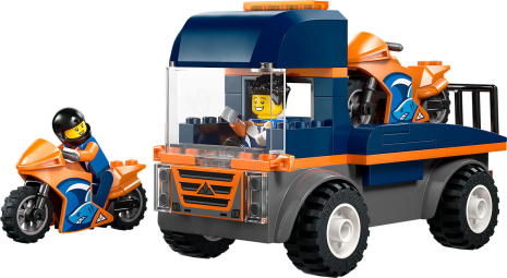 LEGO City Transportwagen voor motoren