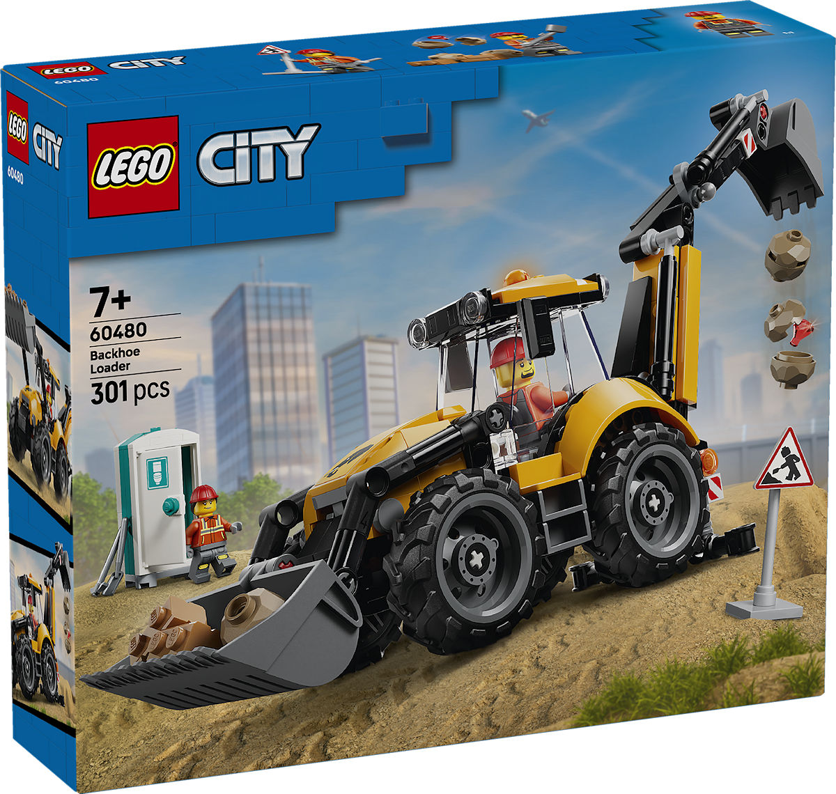LEGO City Gele graaflaadmachine
