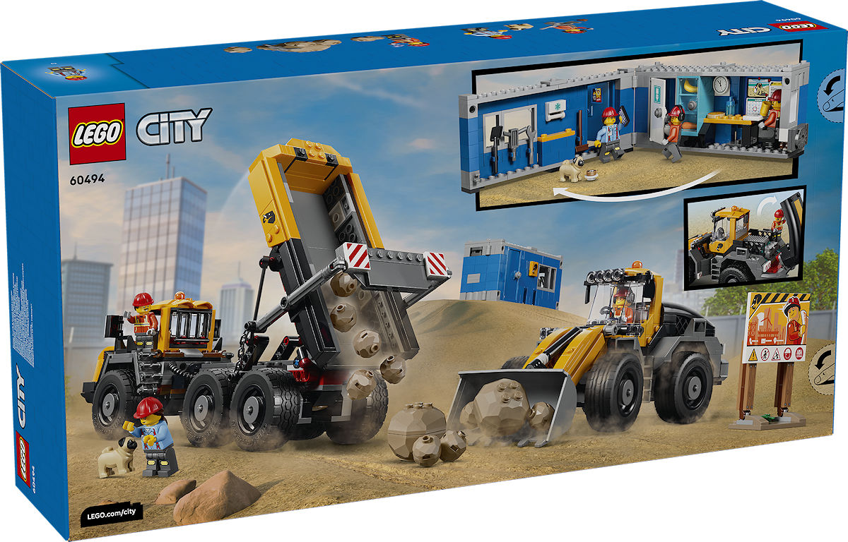 LEGO City Kiepwagen en voorlader