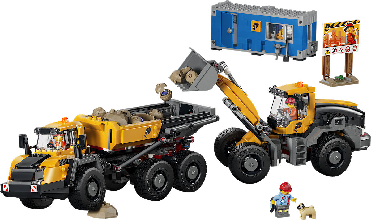 LEGO City Kiepwagen en voorlader