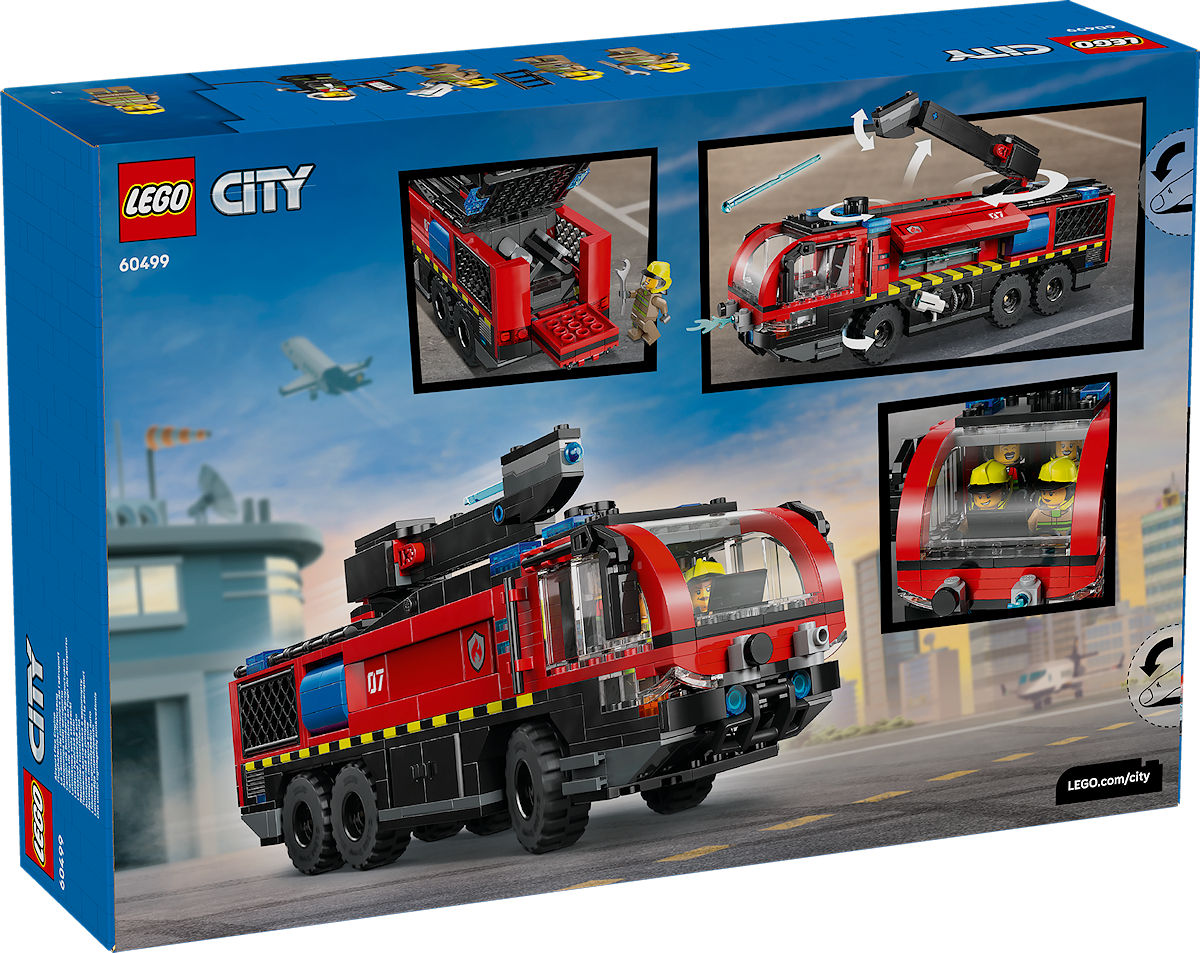 LEGO City Luchthaven brandweertruck