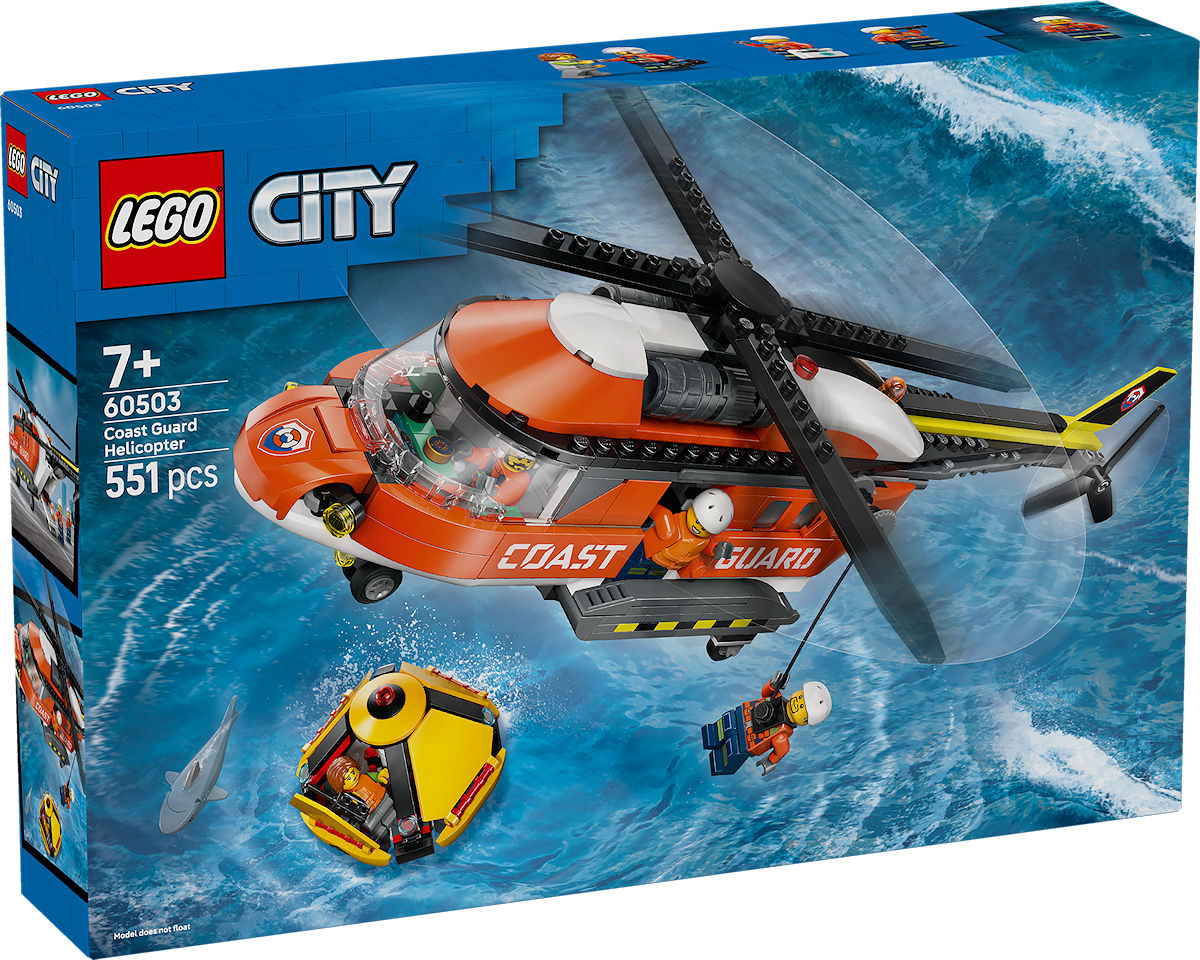 LEGO City Kustwacht helikopter