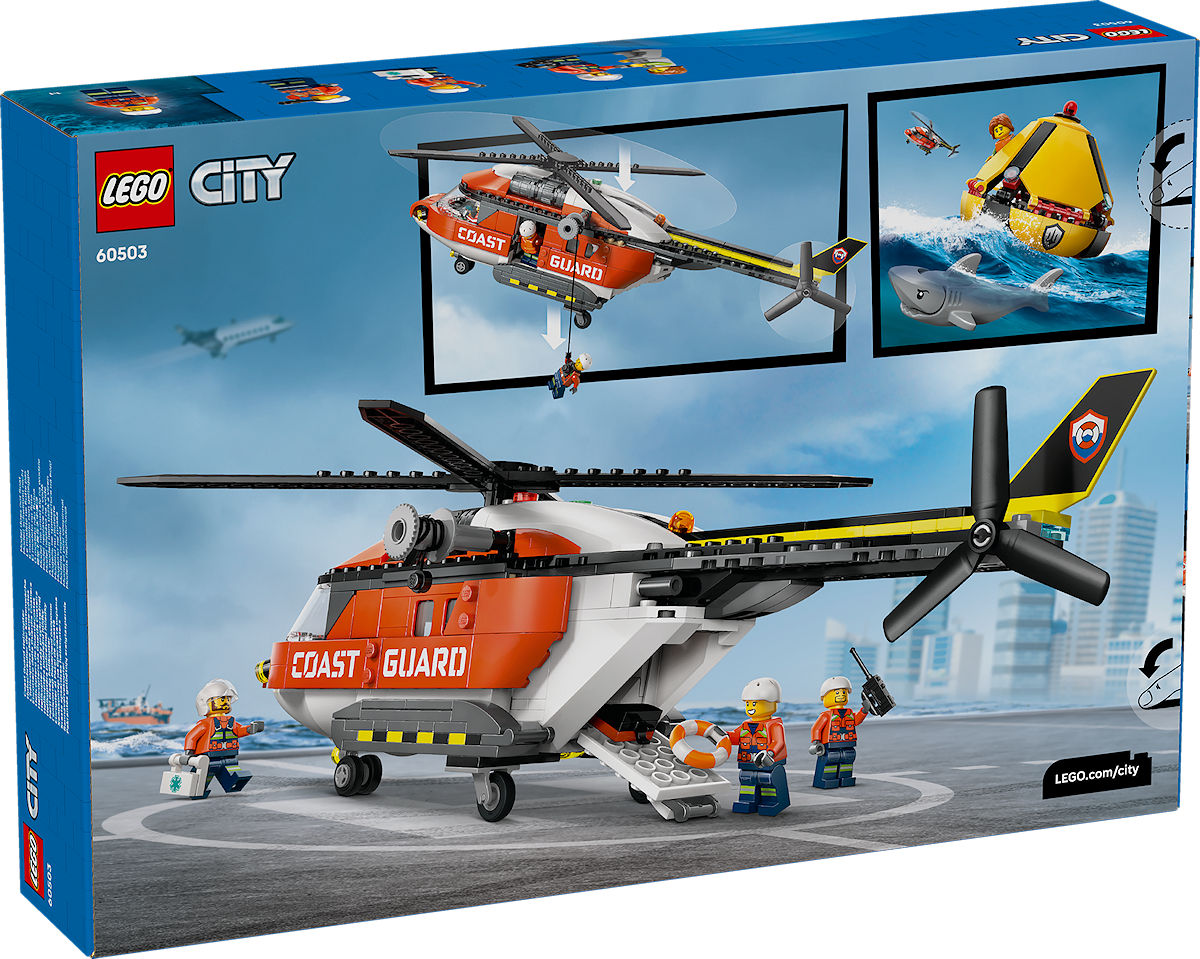 LEGO City Kustwacht helikopter
