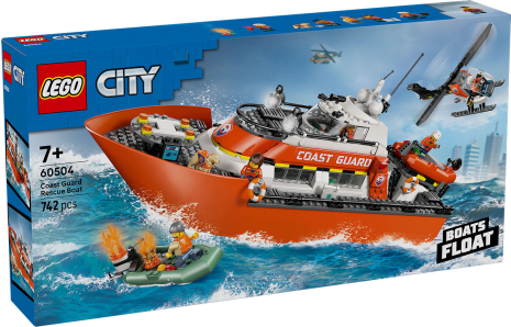 LEGO City Kustwacht reddingsboot met helikopter