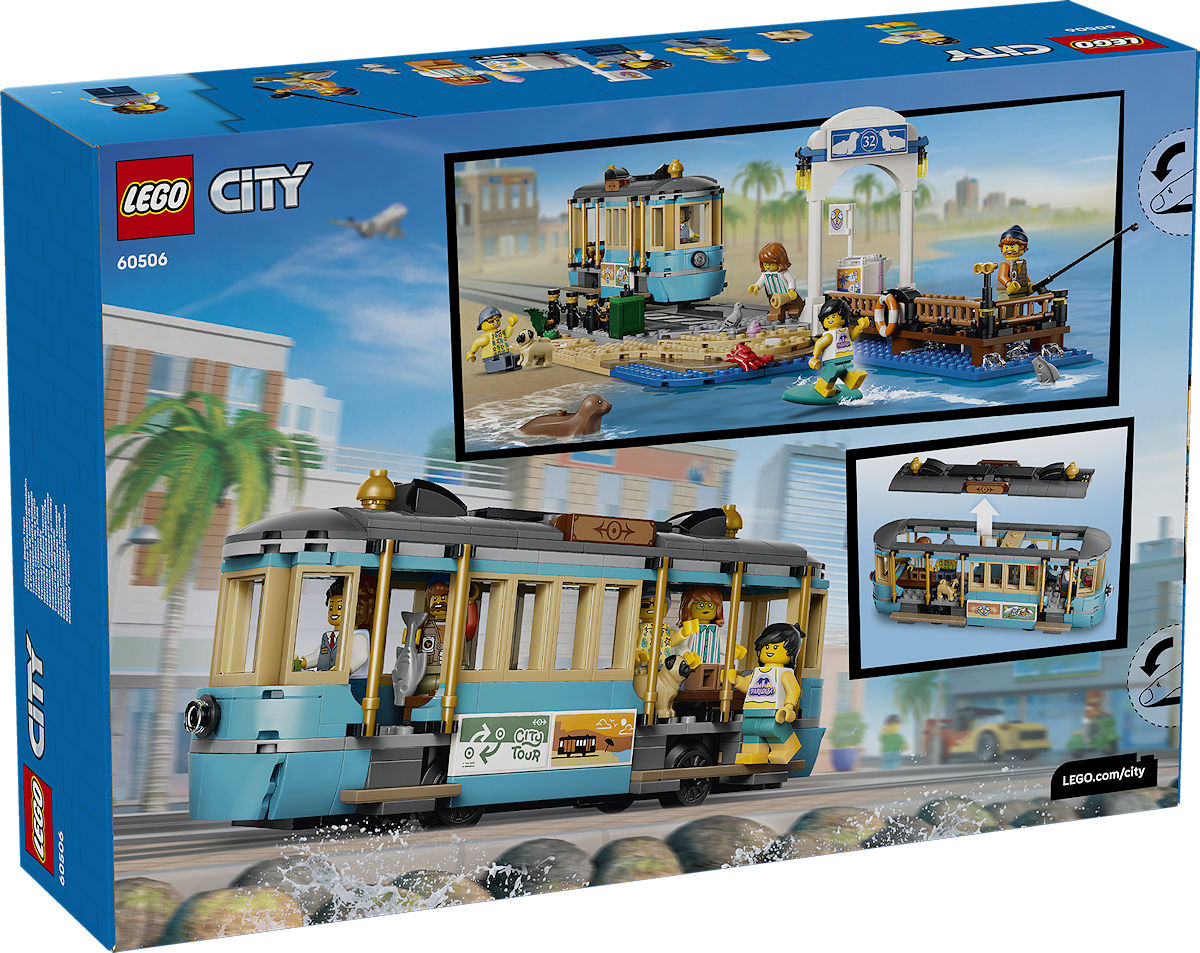 LEGO City Klassieke strandtram
