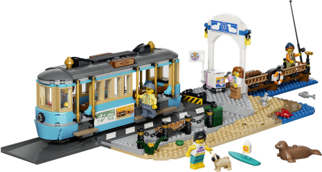 LEGO City Klassieke strandtram