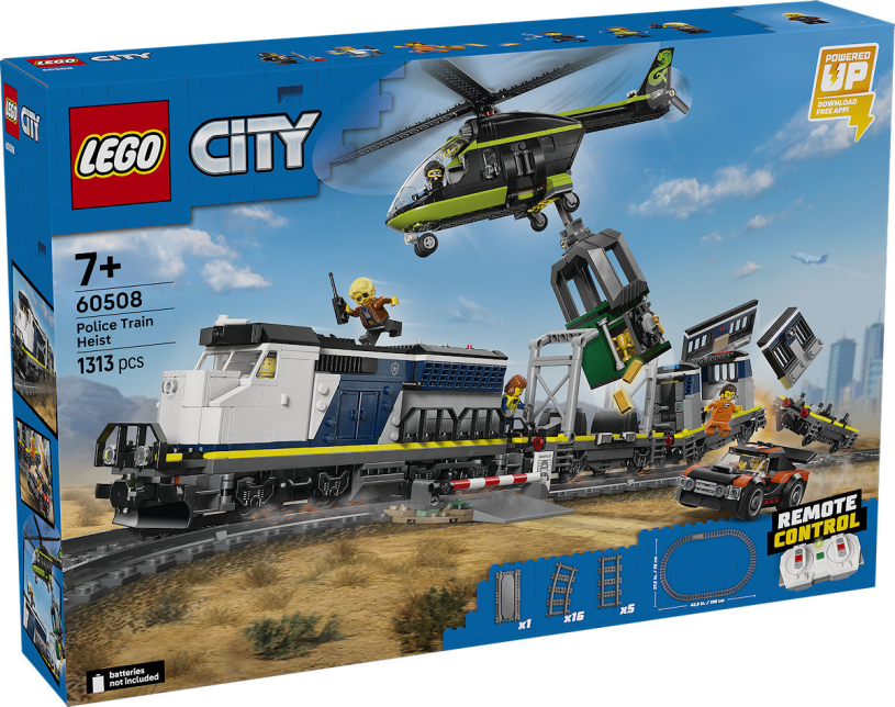 LEGO City Trains Overval op politietrein