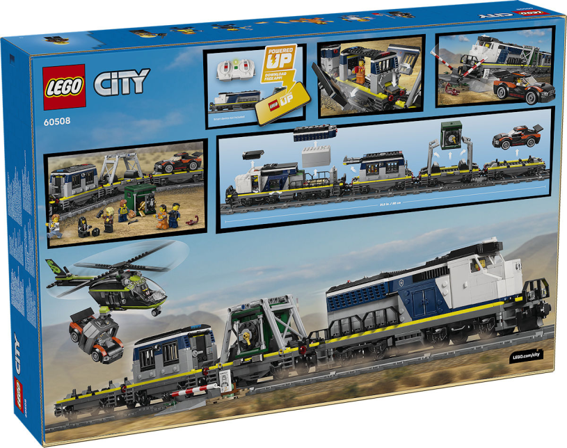 LEGO City Trains Overval op politietrein