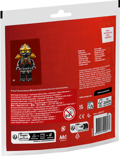 LEGO Impulse Bag - Ninjago Ninja Cole's auto