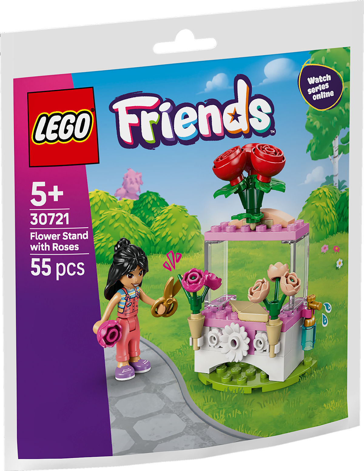 LEGO Impulse Bag - Friends Bloemenkraam met rozen